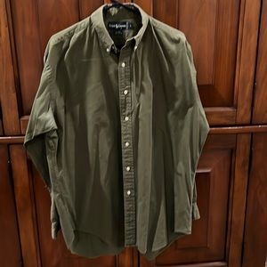 Ralph Lauren Mens Button Down Blair Shirt Size Large Used Like New